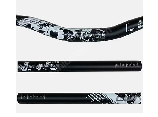 BİSİKLET LUNJE GİDON 780mm 31.8mm BEYAZ-SİYAH