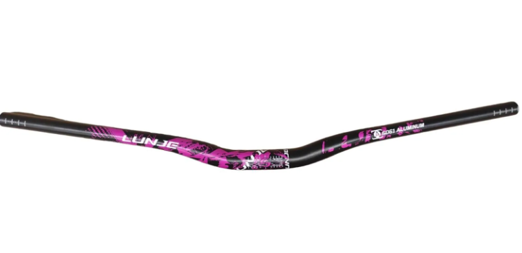 BİSİKLET LUNJE GİDON 780mm 31.8mm SİYAH-MOR