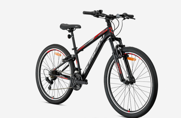 KRON VORTEX 4.0 24 JANT V-FREN SİYAH-KIRMIZI BİSİKLET