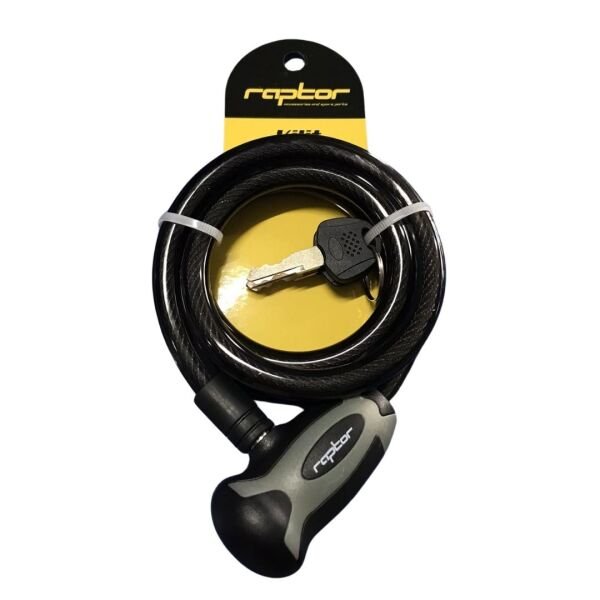 RAPTOR - Anahtarlı Spiral Kilit 12 x 120cm