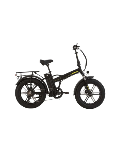 BİSAN E-FOLDING F3 HD FREN 20 JANT ELEKTRİKLİ BİSİKLET MAT SİYAH-SARI