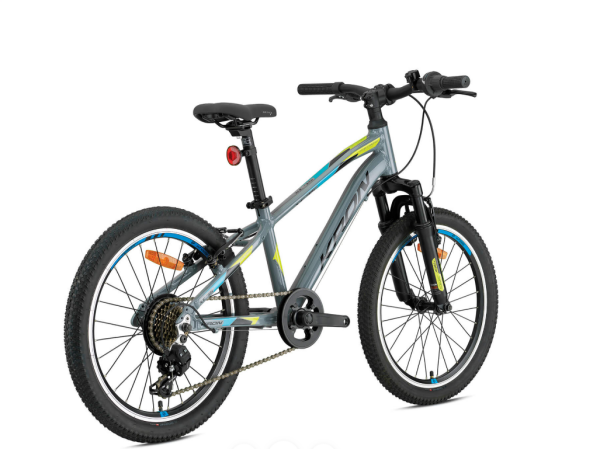 KRON XC75 V-FREN 20 JANT 11cm KADRO 7 VİTES NARDO GRİ-SARI BİSİKLET