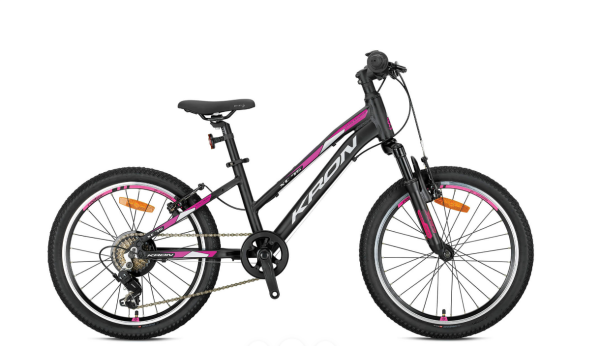 KRON XC75 LADY 20 JANT 7 VİTES 11cm KADRO SİYAH-PEMBE BİSİKLET