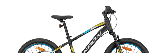 KRON XC75 V-FREN 24 JANT 13cm KADRO SİYAH-SARI-MAVİ BİSİKLET
