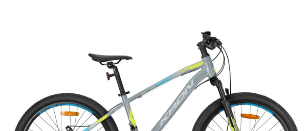 KRON XC75 V-FREN 24 JANT 13cm KADRO NARDO GRİ-SARI-MAVİ BİSİKLET