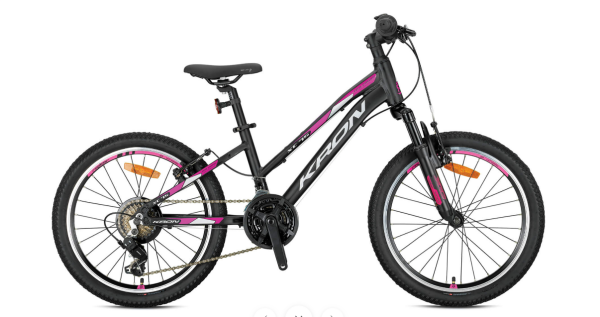 KRON XC75 LADY 24 JANT 13cm KADRO SİYAH-PEMBE BİSİKLET