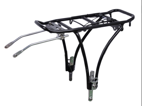 Arka Bagaj - Katlanır Bisiklet Uyumlu, VB, Ayarlı, Siyah, Alüminyum