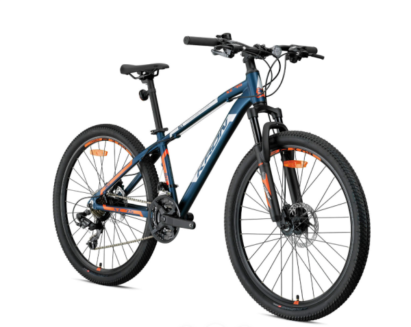 KRON XC75 MD 24 JANT 13cm KADRO LACİVERT-TURUNCU BİSİKLET