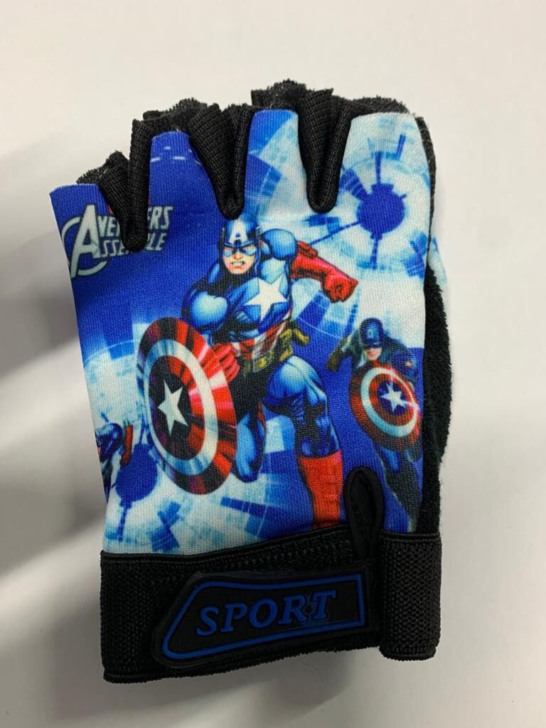 XBYC HJ1509 LİKRALI ÇOCUK ELDİVENİ CAPTAN AMERİKA