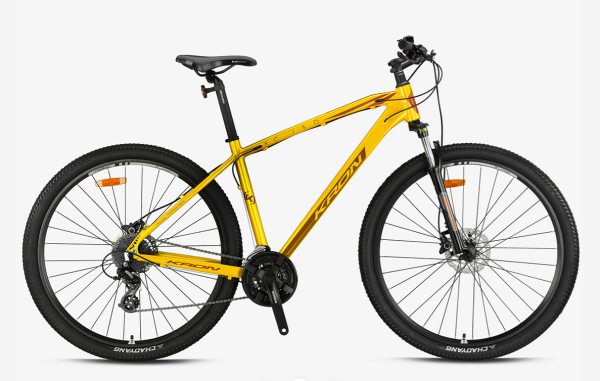 KRON XC150 HD 24 VİTES 27,5 JANT 18cm KADRO SARI BİSİKLET