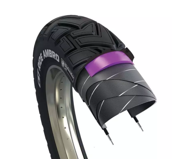 CST Dış Lastik 20X4.00 RIDE AMBRO Kahve Yanak Zırhlı 1,5mm