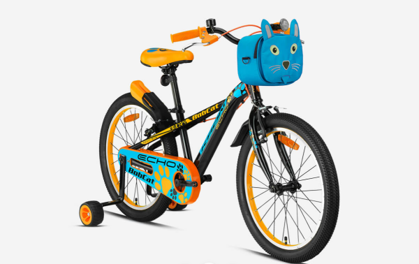 KRON BOBCAT 20 JANT SİYAH-TURUNCU BİSİKLET