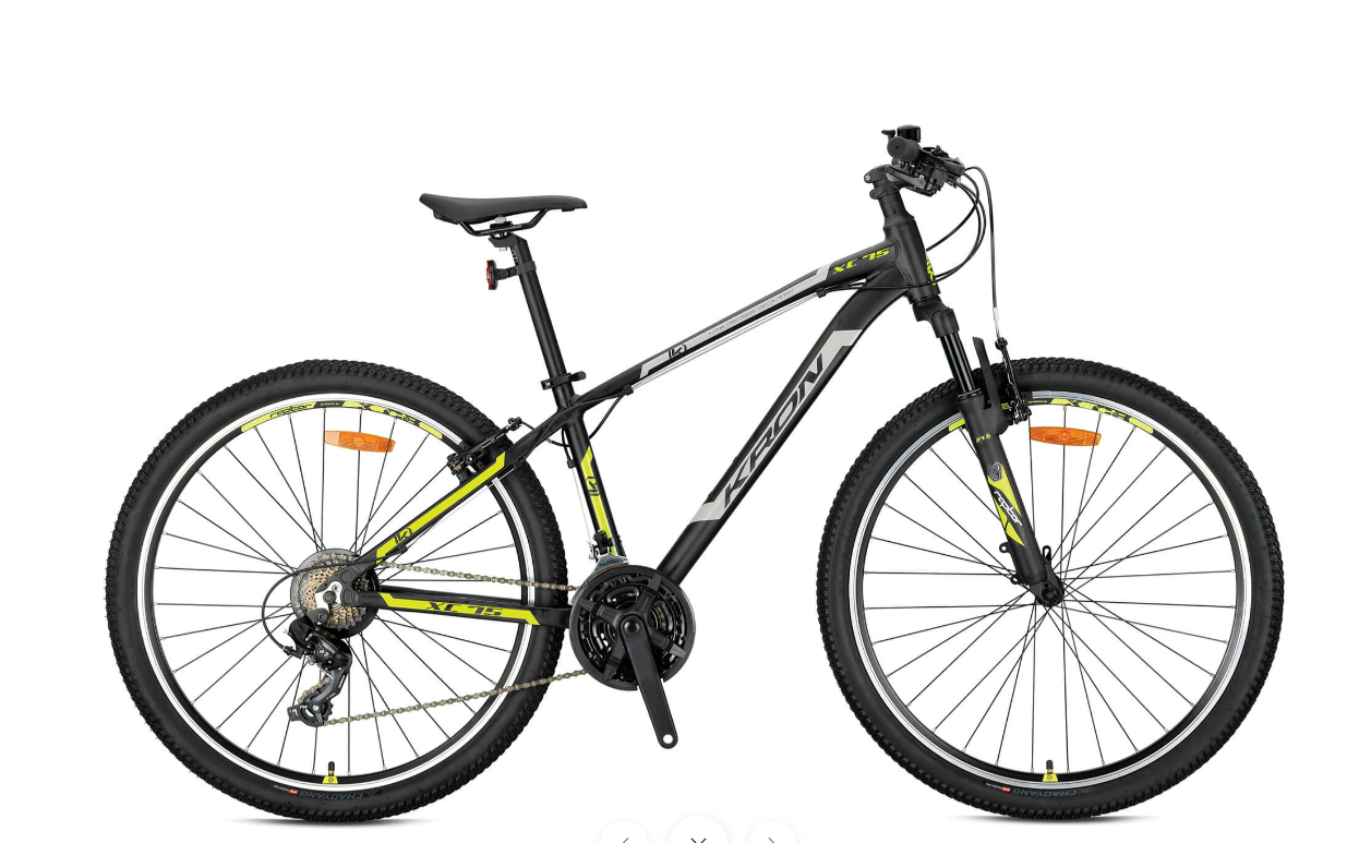 KRON XC75 V-FREN 26 JANT 14cm KADRO MAT SİYAH-BEJ-SARI BİSİKLET