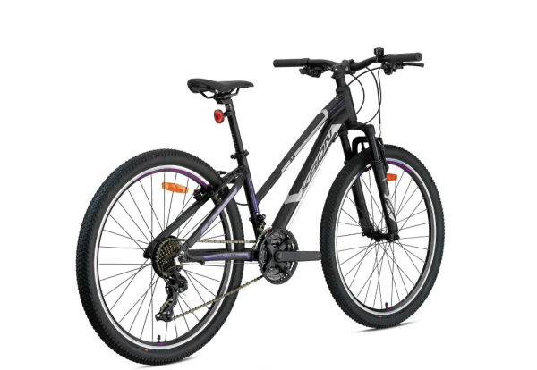 KRON XC75 LADY V-FREN 26 JANT 14cm KADRO SİYAH-MOR BİSİKLET