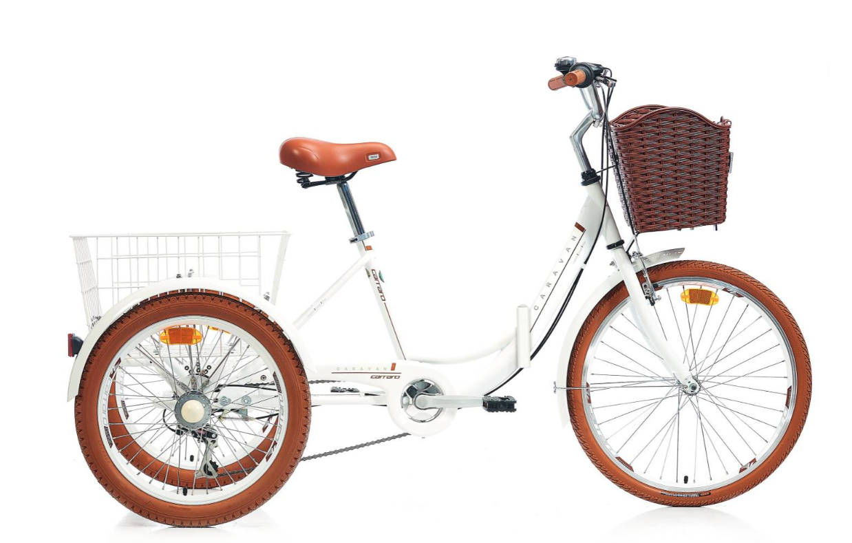 CARRARO CARAVAN 24'' 6-V VB BEYAZ-ALTIN-KAHVERENGİ