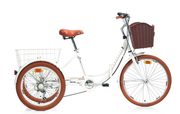 CARRARO CARAVAN 24'' 6-V VB BEYAZ-ALTIN-KAHVERENGİ