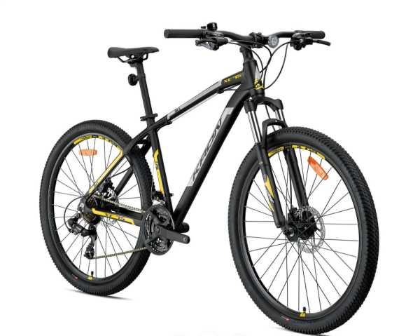KRON XC75 MD 26 JANT 14cm KADRO MAT SİYAH-SARI- BİSİKLET
