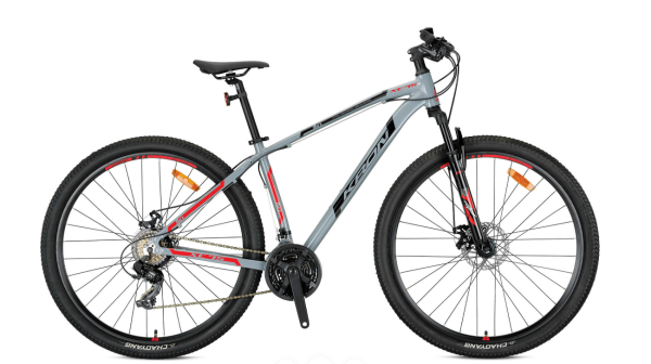 KRON XC75 MD 26 JANT 14cm KADRO NARDO GRİ-KIRMIZI BİSİKLET