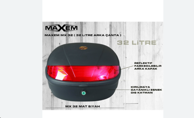MAXEM MX32 SİYAH 32LT ÇANTA