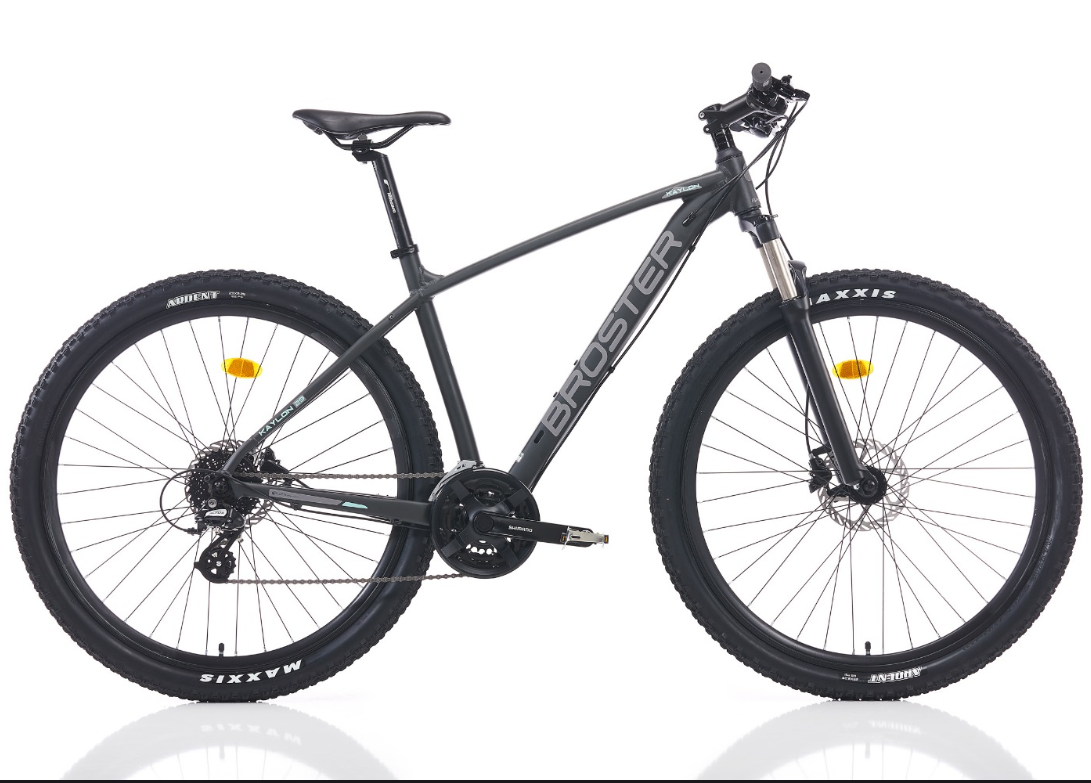 BROSTER KALYON 27,5 JANT 19cm KADRO MAT GRİ BİSİKLET