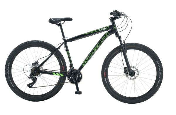 SALCANO LION HD 26 JANT 18cm KADRO BİSİKLET SİYAH-YEŞİL