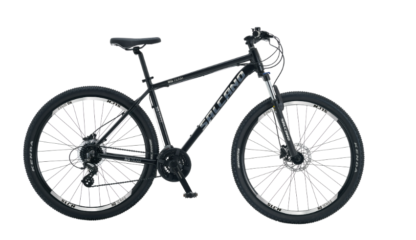 SALCANO NG TEAM 200 HD 24 VİTES 27,5 JANT 18cm KADRO SİYAH-GÜMÜŞ BİSİKLET