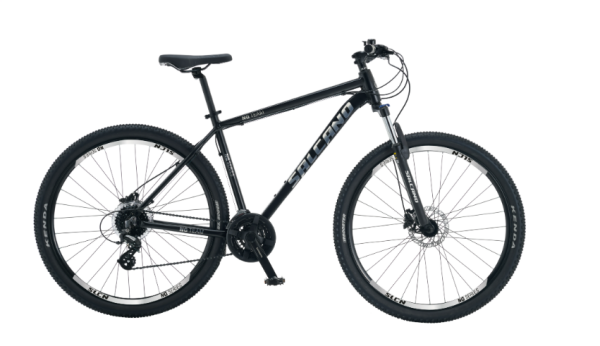 SALCANO NG TEAM 200 HD 24 VİTES 27,5 JANT 18cm KADRO SİYAH-GÜMÜŞ BİSİKLET